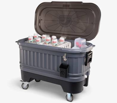 Igloo Party Bar 126qt Party Cooler with wheels - Holds up to 158 cans