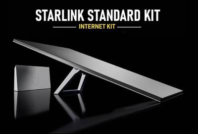 SpaceX Starlink Gen 3 Standard Kit High Speed Internet Ultra Portable WiFi Router Hotspot Low Latency