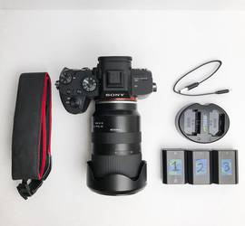 Sony A7 III Camera with Sigma 24-70mm F2.8 Lens and More! A7III