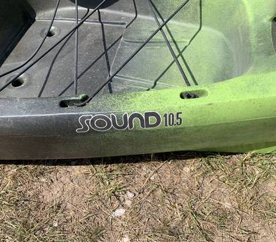 Kayak One Person Fishing Kayak 10.5’ Perception Sound