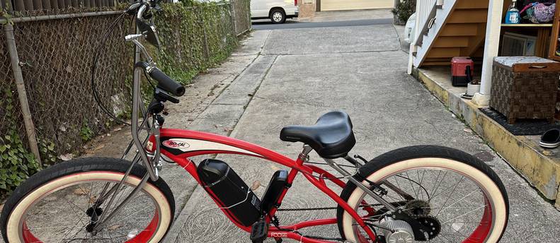One-of-a-Kind Custom Electric Chopper Low Rider (e-Bike/ebike)