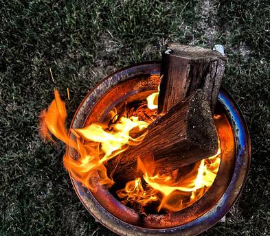 Portable Backyard Firepit - Fun, Flames, +Optional S'mores