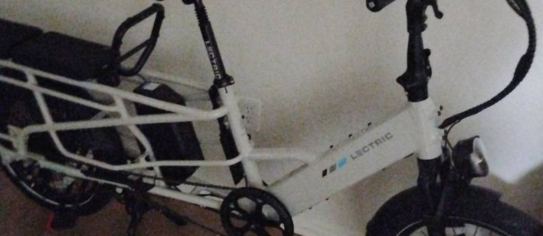 Letric courier ebike / great for carrying freight and delivery tasks / 28mph/5 levels of power. / Long lasting battery