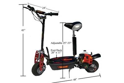 Gas Scooter 35mph