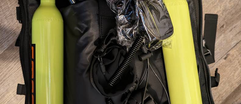 Smaco S700 Max Double Scuba Tank With Backpack Pro BCD