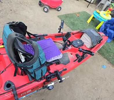 Registered Fishing kayak  Bonified rs117 sit on top