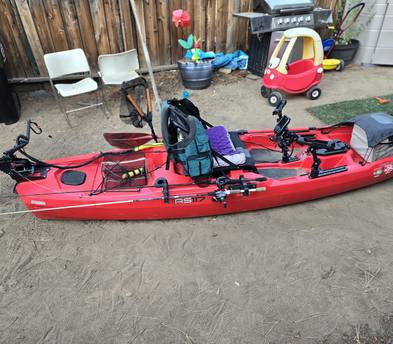 Registered Fishing kayak  Bonified rs117 sit on top