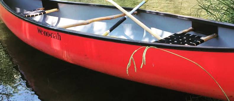 Canoes For Rent on Scott's Flat Lake
