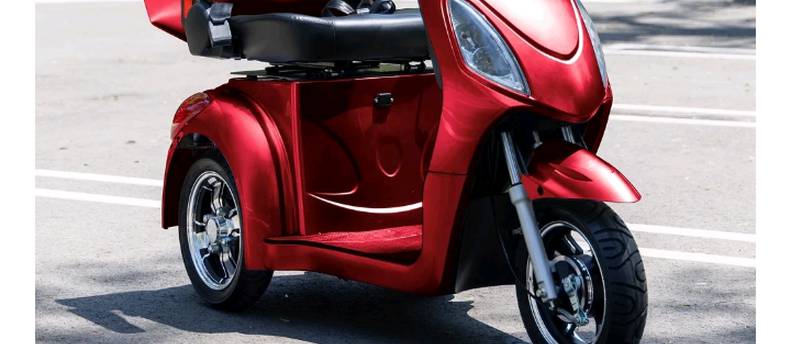 2026 Arshin Heavy Duty 3-Wheel Mobility Scooter Rental (500 lb Capacity)