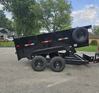 6x12 dump trailer (8 yard)