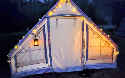 Glamping Tent Rental (full package)