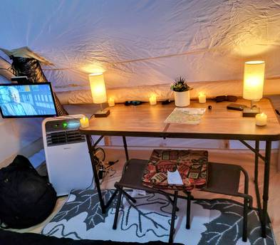 Glamping Tent Rental (full package)