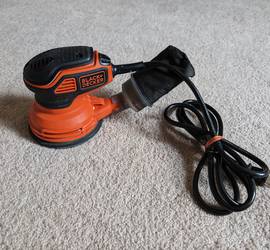 Black and decker 5" orbital sander