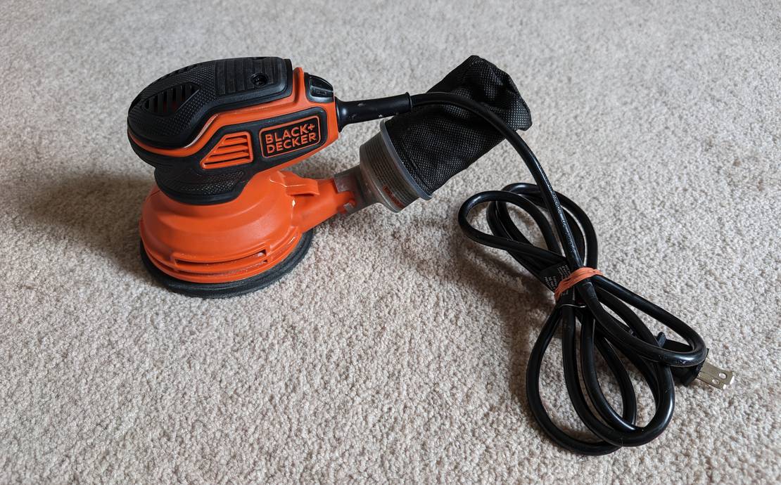 Black and decker 5" orbital sander