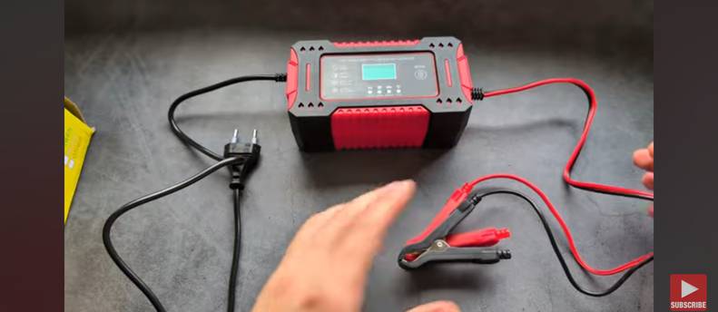 Both portable Jumpstart & Smart Battery Charger for Car Battery,  Motorcycle, Smart Car Trickle Charger, Boat