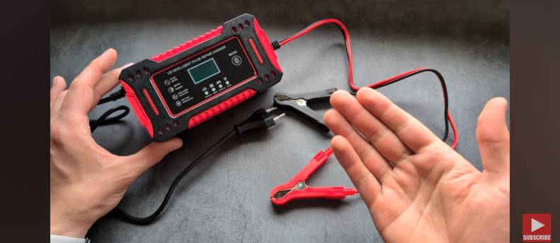 Both portable Jumpstart & Smart Battery Charger for Car Battery,  Motorcycle, Smart Car Trickle Charger, Boat