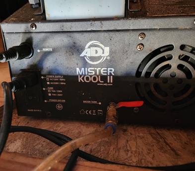 Fog machine - Mr Kool II - low lying fog