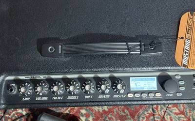 Fender Mustang III V2 with your choice of 2 or 4 button footswitch