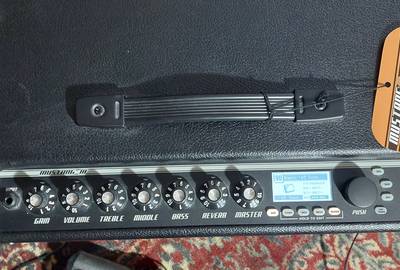 Fender Mustang III V2 with your choice of 2 or 4 button footswitch