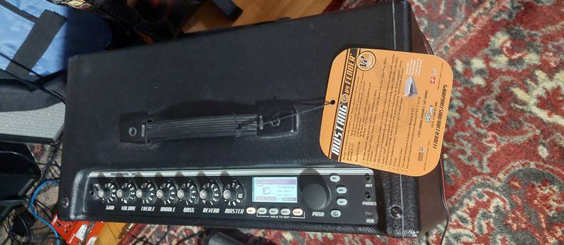 Fender Mustang III V2 with your choice of 2 or 4 button footswitch
