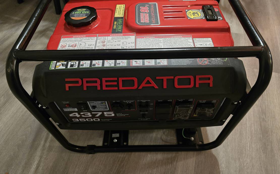 4375 Predator Generator