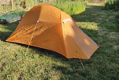 One person backpacking tent