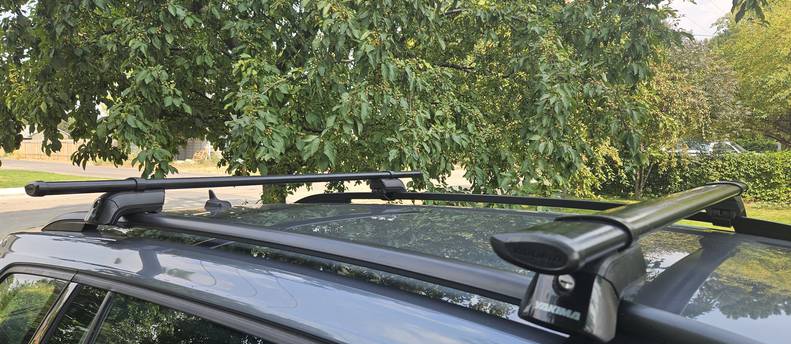 Yakima 50" CoreBar rack with Timberline towers