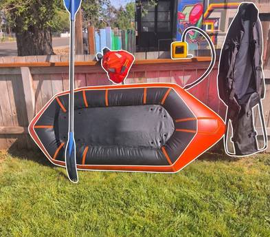 Packraft NRS Neutron with T-Zip | Only $69/Day – Full Expedition Kit