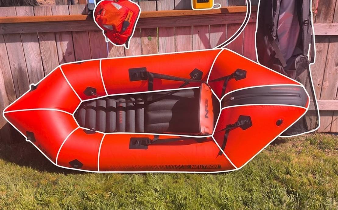 Packraft NRS Neutron with T-Zip | Only $69/Day – Full Expedition Kit