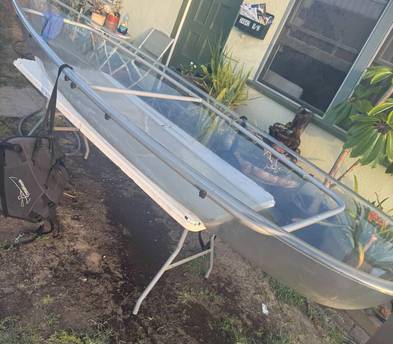 Crystal Clear Kayak 11 feet single or double