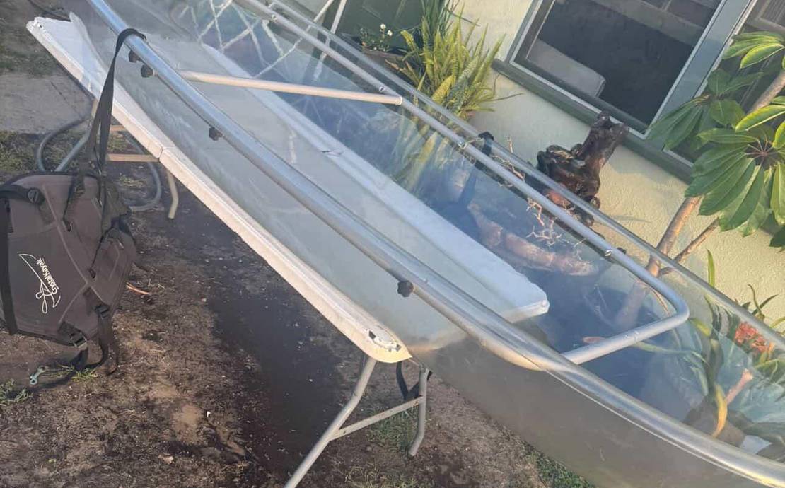 Crystal Clear Kayak 11 feet single or double