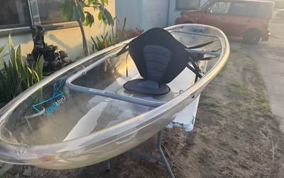 Crystal Clear Kayak 11 feet single or double