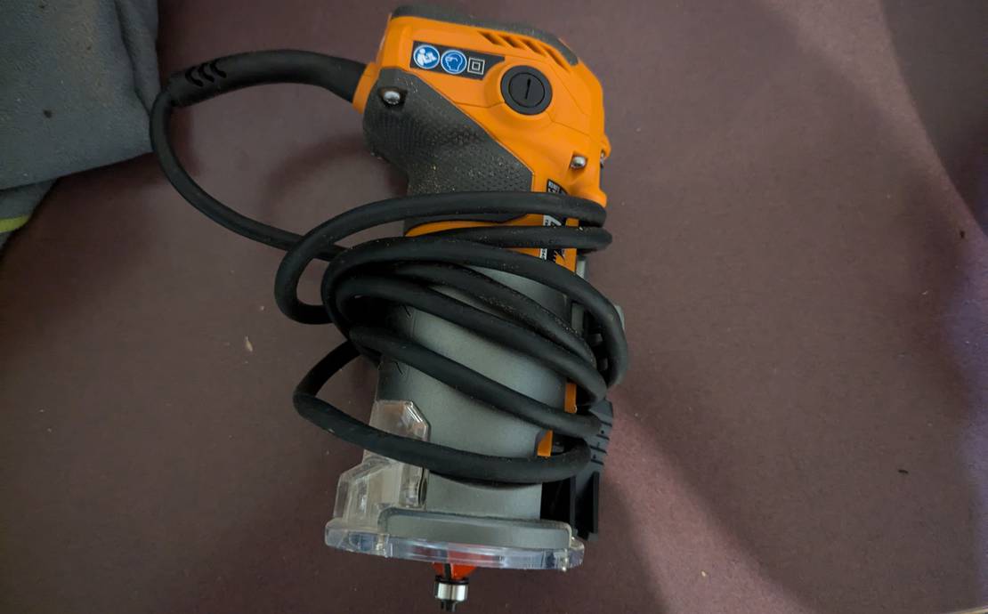 RIGID 1-1/2 peak HP compact router