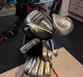 Golf Clubs (steel shaft irons)