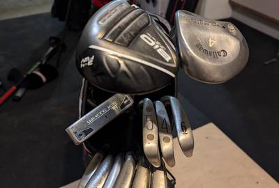 Golf Clubs (steel shaft irons)