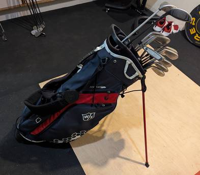 Golf Clubs (steel shaft irons)