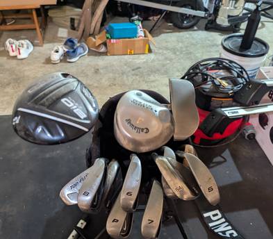 Golf Clubs: Beginner Set (Grafite shafts)