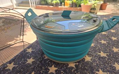 SeaToSummit 8 Cup Packable/collapsible Pot for Backpacking Stoves