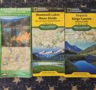 Eastern Sierra, Mammoth, and Kings Canyon Trail Maps for Hiking and Backpacking
