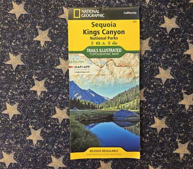 Eastern Sierra, Mammoth, and Kings Canyon Trail Maps for Hiking and Backpacking