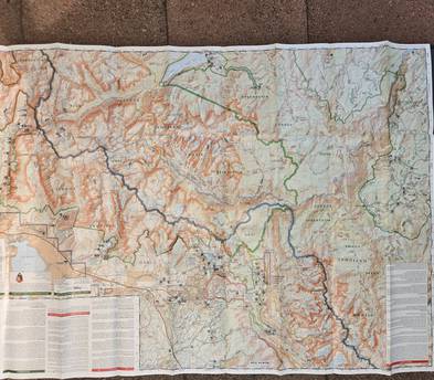 Eastern Sierra, Mammoth, and Kings Canyon Trail Maps for Hiking and Backpacking