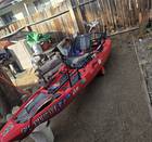 Registered Fishing kayak  Bonified rs117 sit on top