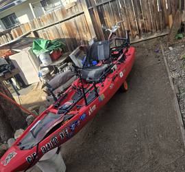 Registered Fishing kayak  Bonified rs117 sit on top