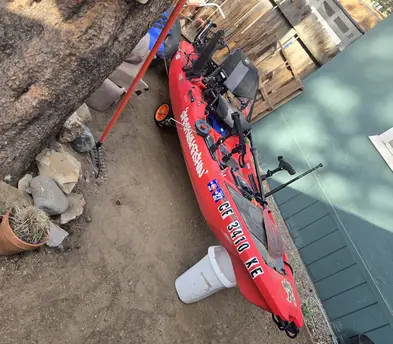 Registered Fishing kayak  Bonified rs117 sit on top