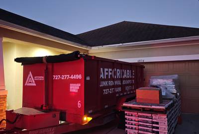 15 yard dump trailer
