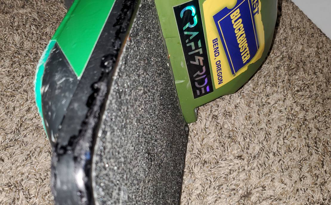 One Wheel Pint with Kush Nug HIGH pads and Fangz / extended rear foot pad. (Original Pint)