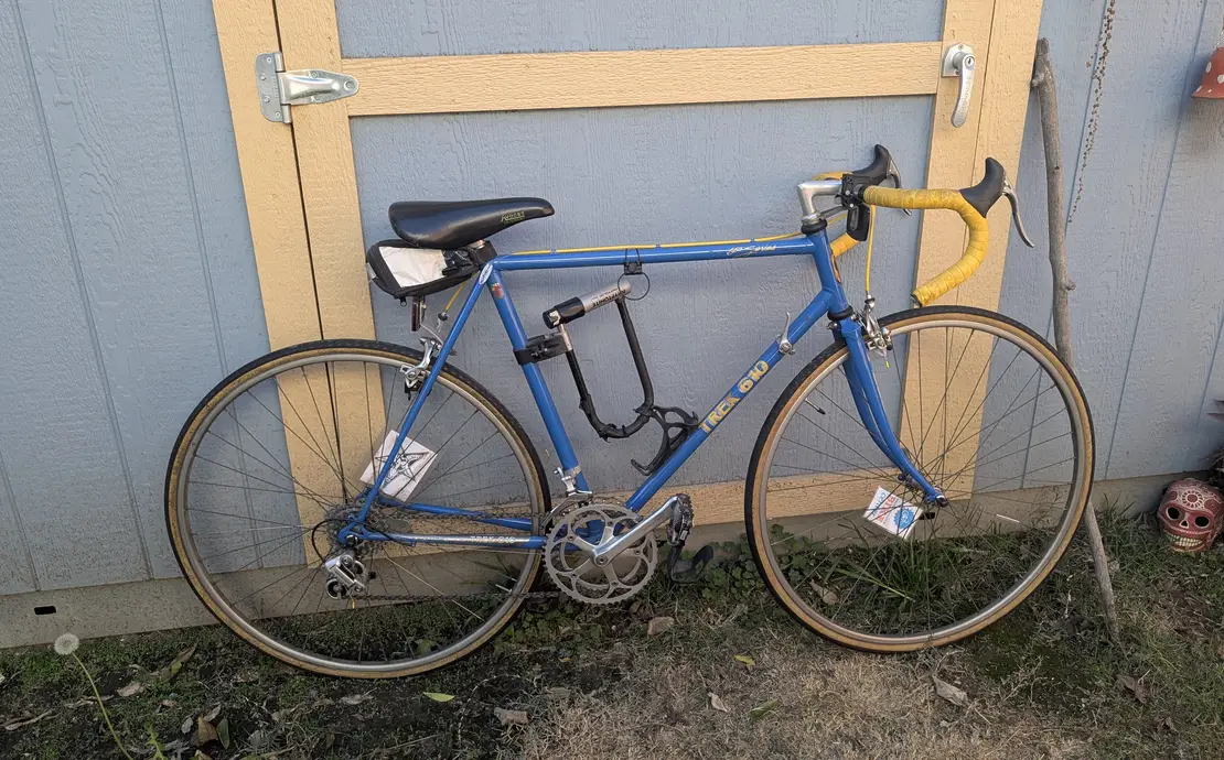 Vintage Trek road bike