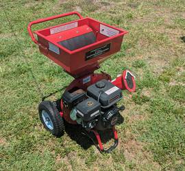 212cc Wood chipper and shredder