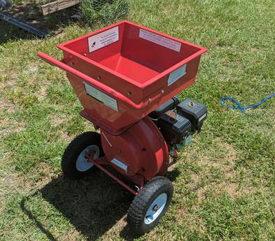 212cc Wood chipper and shredder