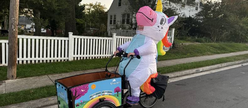 The Original 4+ Upgraded Electric Cargo Bike For Families